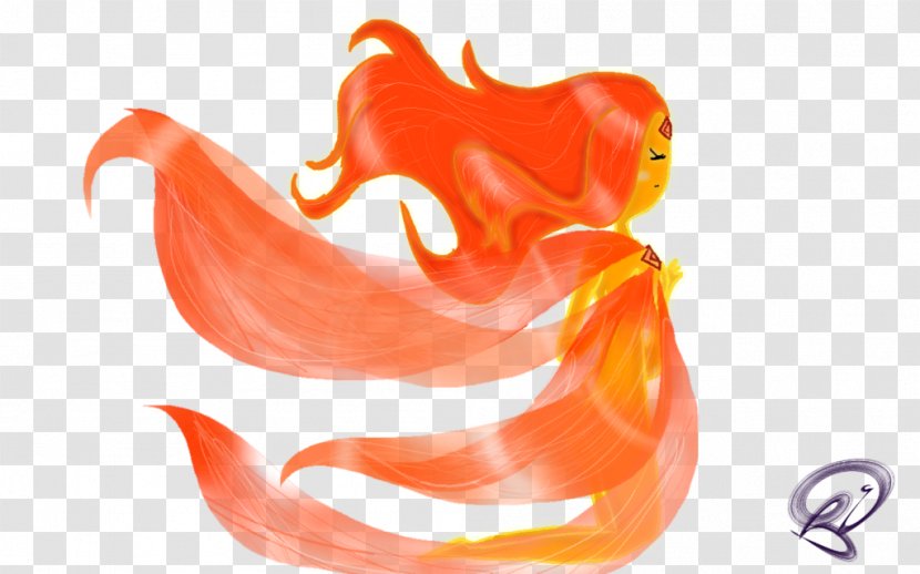 Flame Princess Drawing Marceline The Vampire Queen Finn Human - Heart Transparent PNG