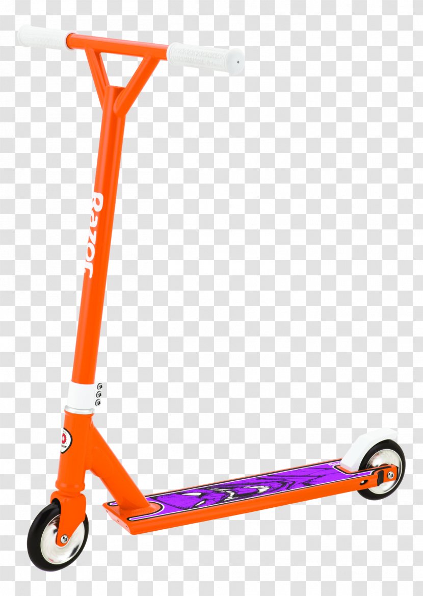 Kick Scooter Razor USA LLC Stuntscooter - Orange Transparent PNG