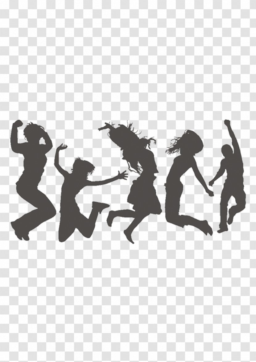 Silhouette Jumping Dance Clip Art - Photography - Figures Transparent PNG