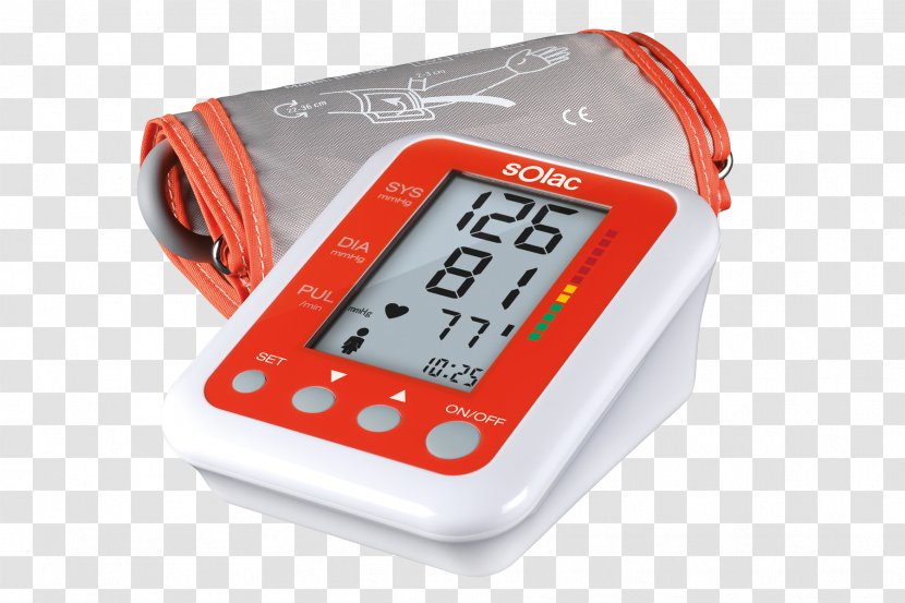 Sphygmomanometer Solac Pulse Heart Arrhythmia Augšdelms - Home Appliance - Blood Pressure Machine Transparent PNG