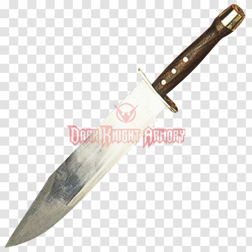 Bowie Knife Hunting & Survival Knives Machete Throwing Transparent PNG