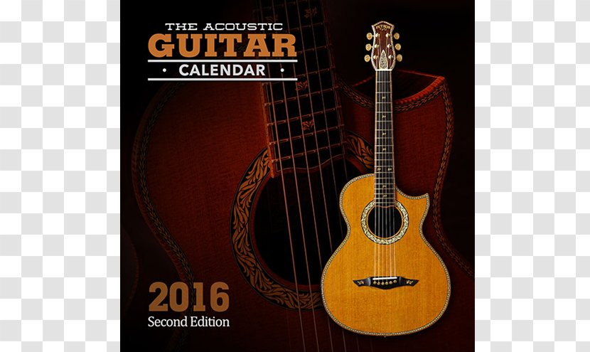 Acoustic Guitar Ukulele Electric Bass Cavaquinho - Heart - 2016 Calendar Cover Transparent PNG