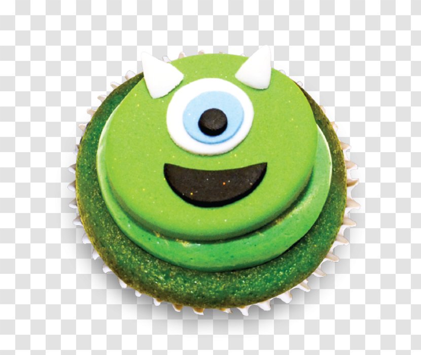 Cupcake Frosting & Icing Birthday Cake Macaron - Monster Inc Transparent PNG