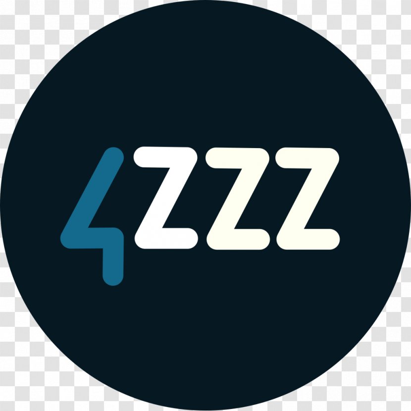 4ZZZ Community Radio Broadcasting Brisbane - Brand - Blue Logo Transparent PNG