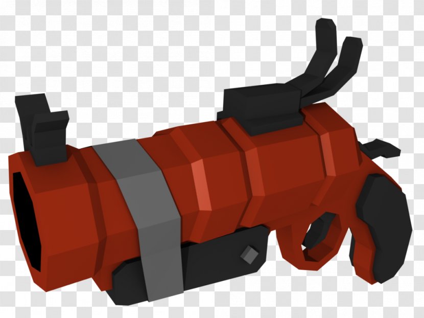 Team Fortress 2 Blockland Weapon Video Game Gun - Machine - Low Poly Wallpaper Transparent PNG