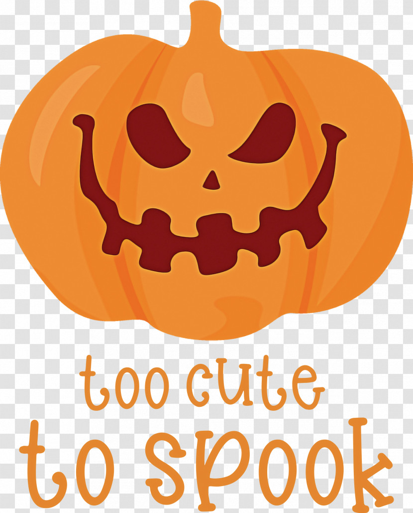 Halloween Too Cute To Spook Spook Transparent PNG