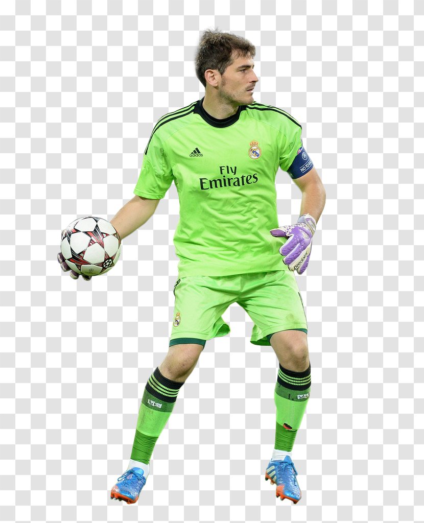 Iker Casillas Jersey Football Player Rendering - Sports Transparent PNG