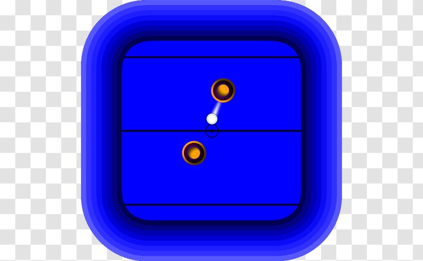 Cobalt Blue Line Angle - AIR HOCKEY Transparent PNG