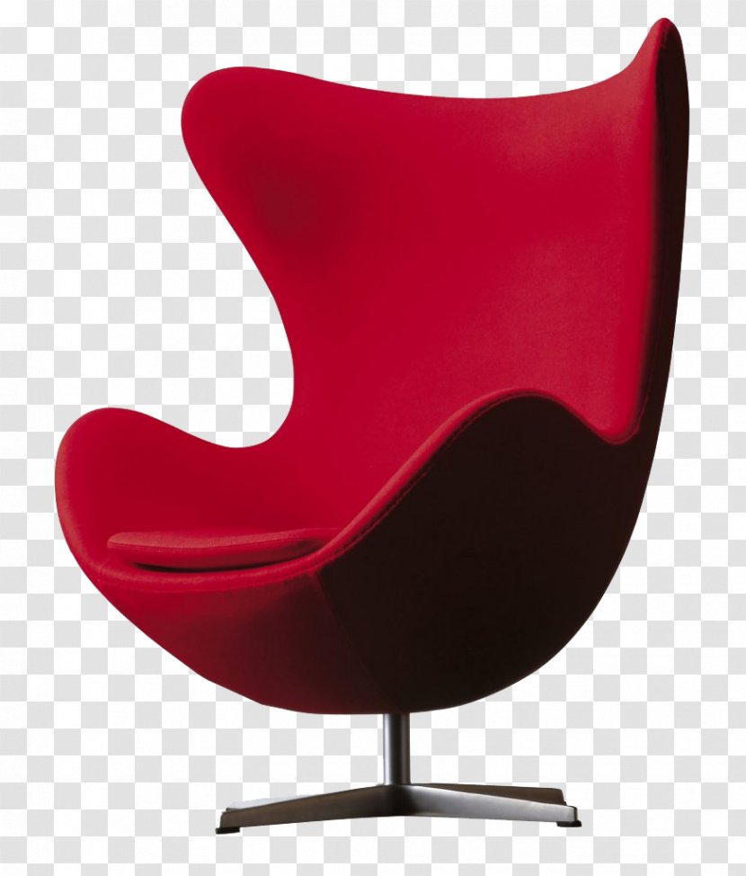 Egg Bauhaus Chair Swan Furniture - Foot Rests Transparent PNG