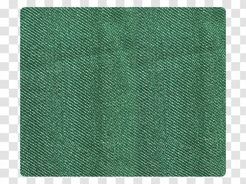 Green Place Mats Rectangle Teal - Grass - Silk Material Transparent PNG