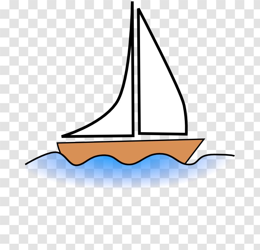 Sailboat Boating Clip Art - Triangle - Pictures Of A Transparent PNG