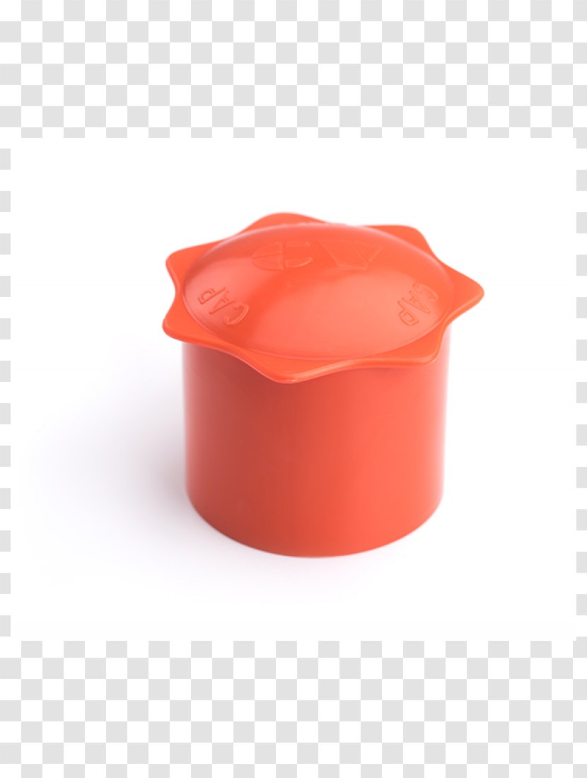 Custard Cup Lid Theresia Bauer Pottery - Orange - Polyethylene Plastic Bag Transparent PNG