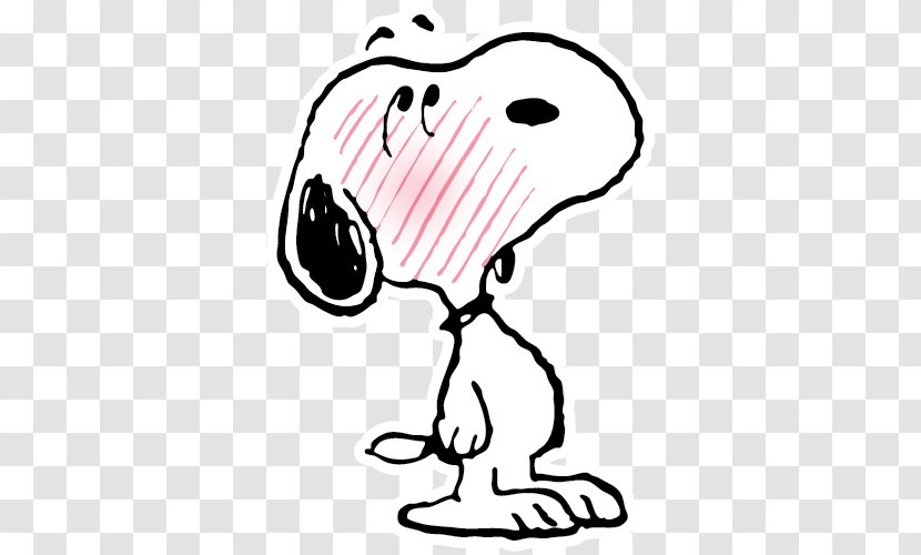 Snoopy's Home Ice Charlie Brown Peanuts - Watercolor - Heart Transparent PNG