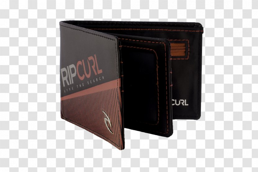 Wallet Brand Brown Logo - Rip Curl Transparent PNG