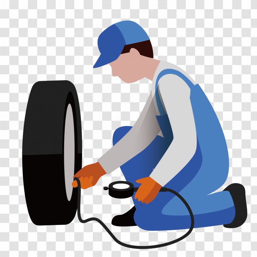 Car Texas Used Tires - Vector Mechanic And Transparent PNG