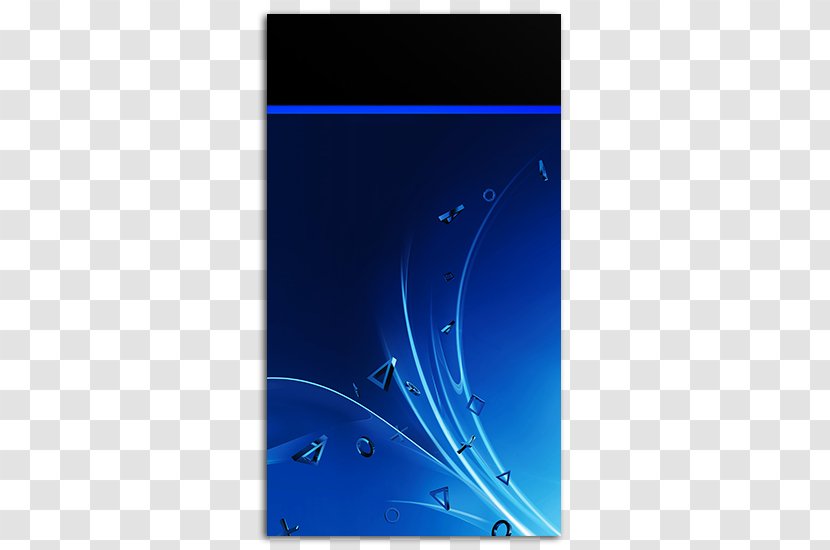 PlayStation 4 Desktop Wallpaper 3 High-definition Television 1080p - Electric Blue - Mobile Phone Screensavers Transparent PNG