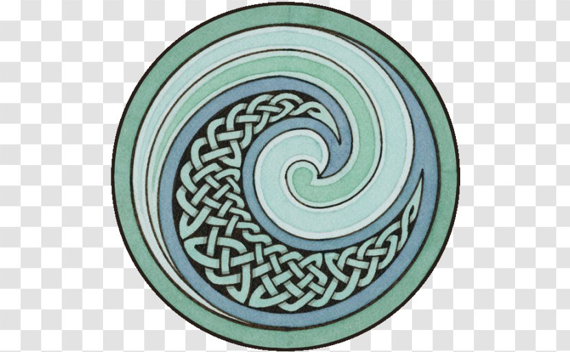 Celtic Art Wood Carving Painting - Tree Of Life - Fish Transparent PNG