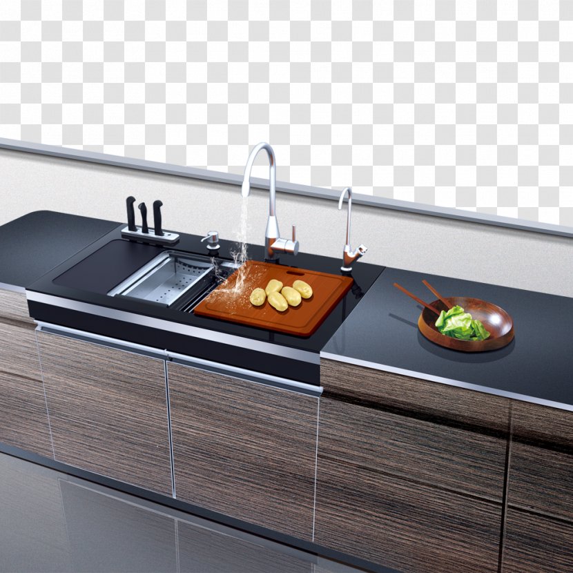 Kitchenware Tap Sink - Kitchen Stove Transparent PNG