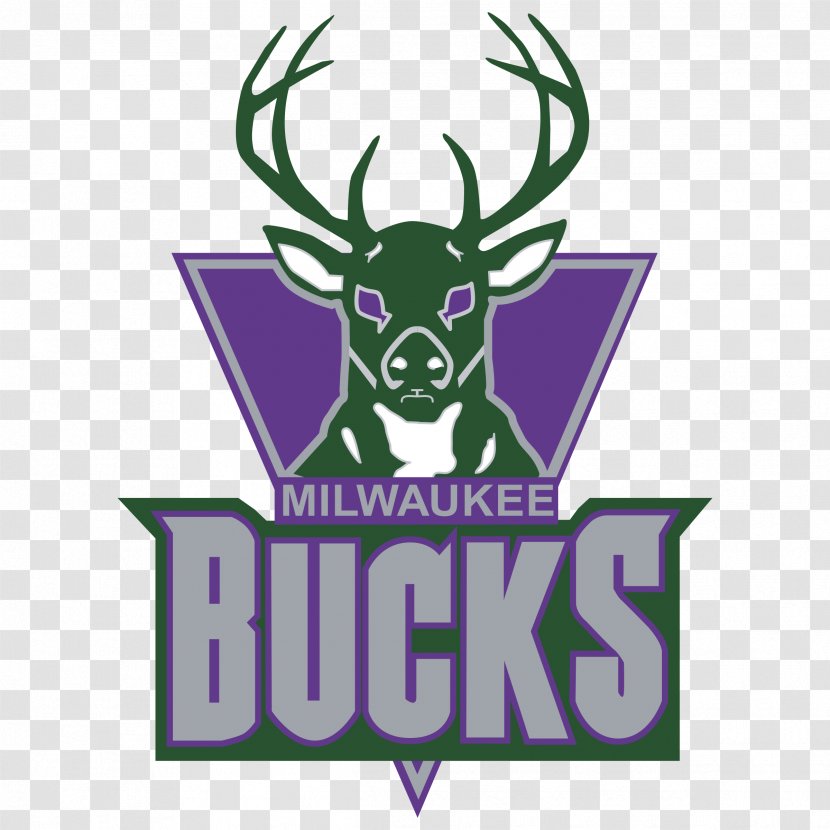 Milwaukee Bucks NBA Logo Decal - Nba Transparent PNG