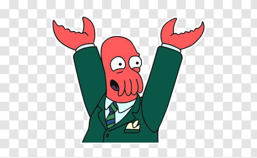 Zoidberg Hermes Conrad Planet Express Ship - Watercolor - Silhouette Transparent PNG