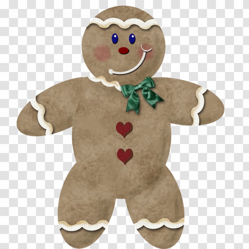 Christmas Ornament Gingerbread Food - Man Transparent PNG