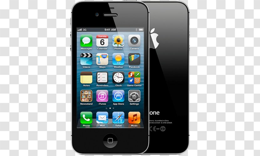 IPhone 4S 5 Apple Smartphone - Mobile Phones Transparent PNG