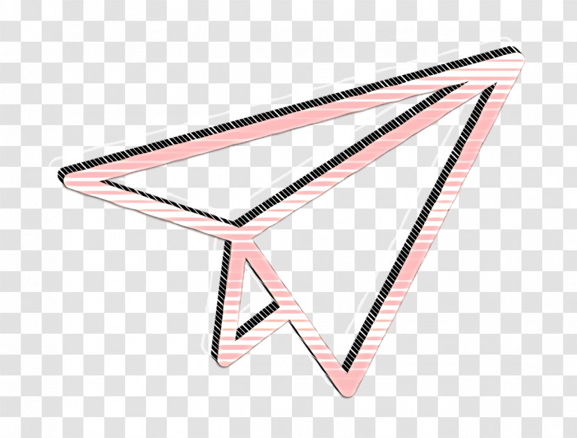 Paper Plane Icon Message Essential Set - Table Triangle Transparent PNG