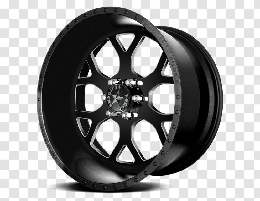 American Force Wheels Racing Rim Tire - Black Transparent PNG