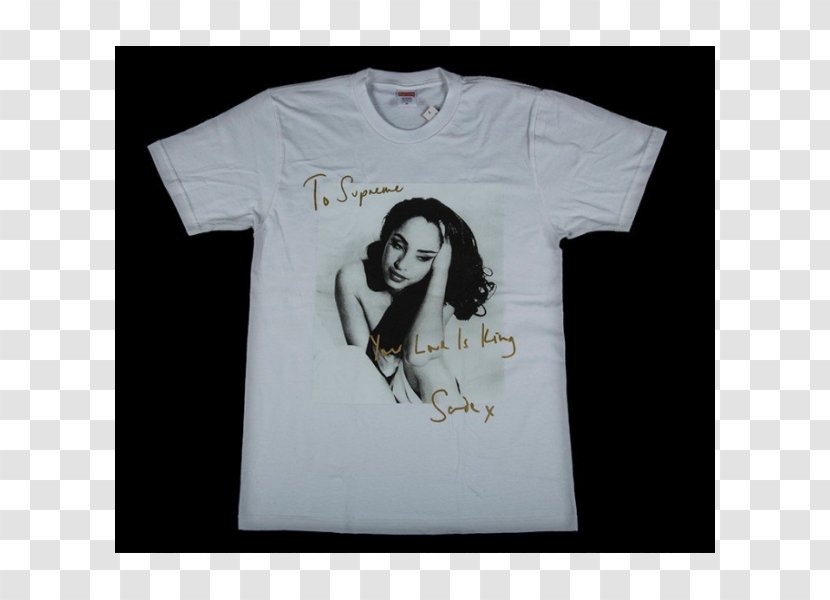 T-shirt Supreme Love Deluxe World Tour Sade - Shirt Transparent PNG