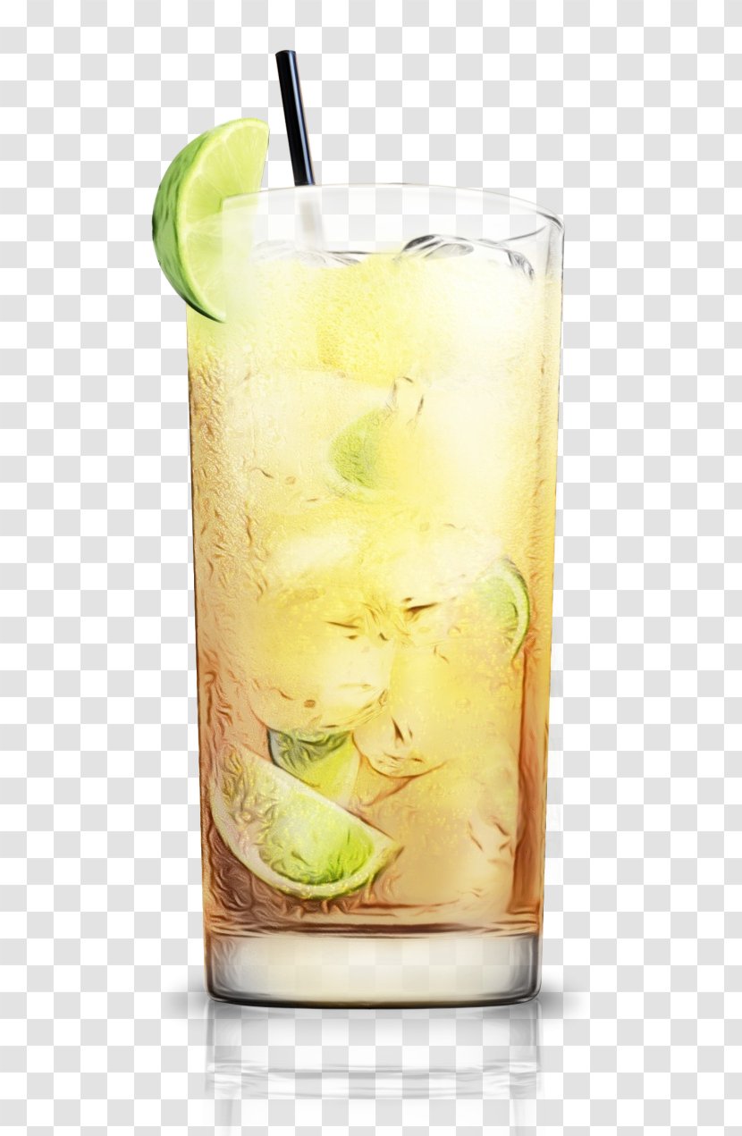 Lemonade - Food - Tom Collins Fizz Transparent PNG