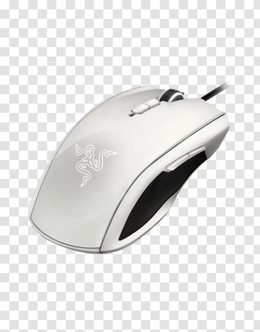Computer Mouse Razer Inc. Video Game White Hardware - Component - Pc Transparent PNG