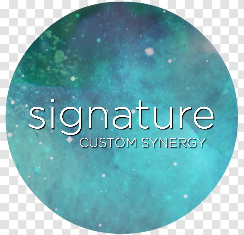 Turquoise Circle Organism Font Transparent PNG