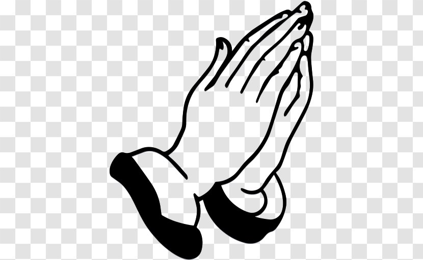 Praying Hands Drawing Prayer Religion - Heart - God Transparent PNG