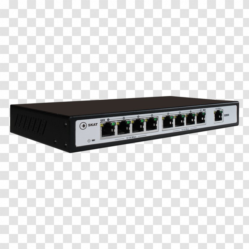 Ethernet Hub Power Over Network Switch UPS - Electronics Accessory Transparent PNG