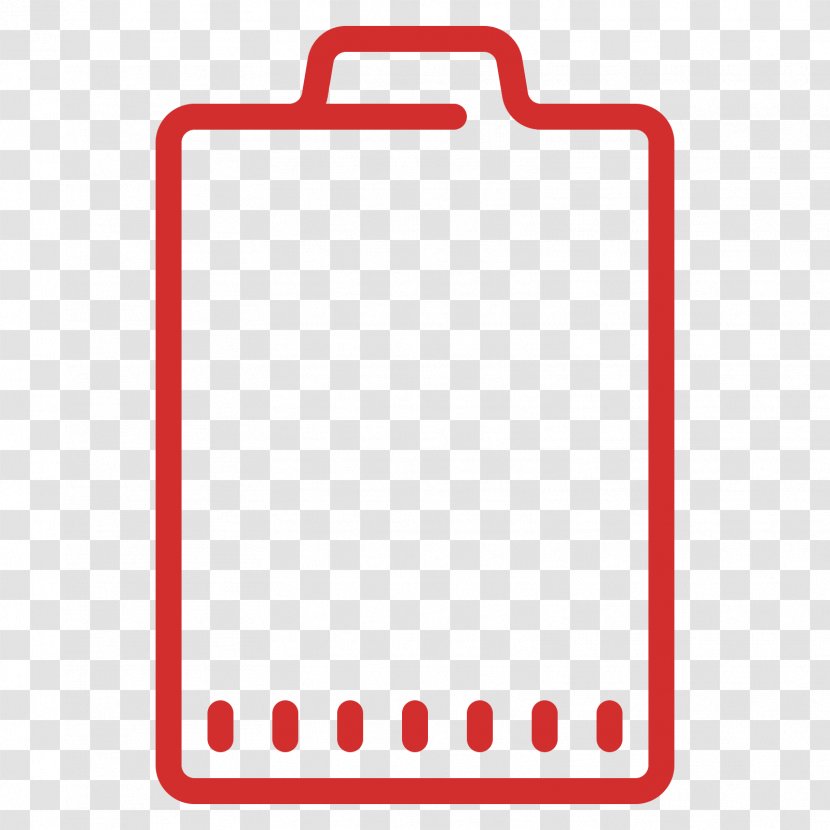 Font - Rectangle - Battery Icon Transparent PNG
