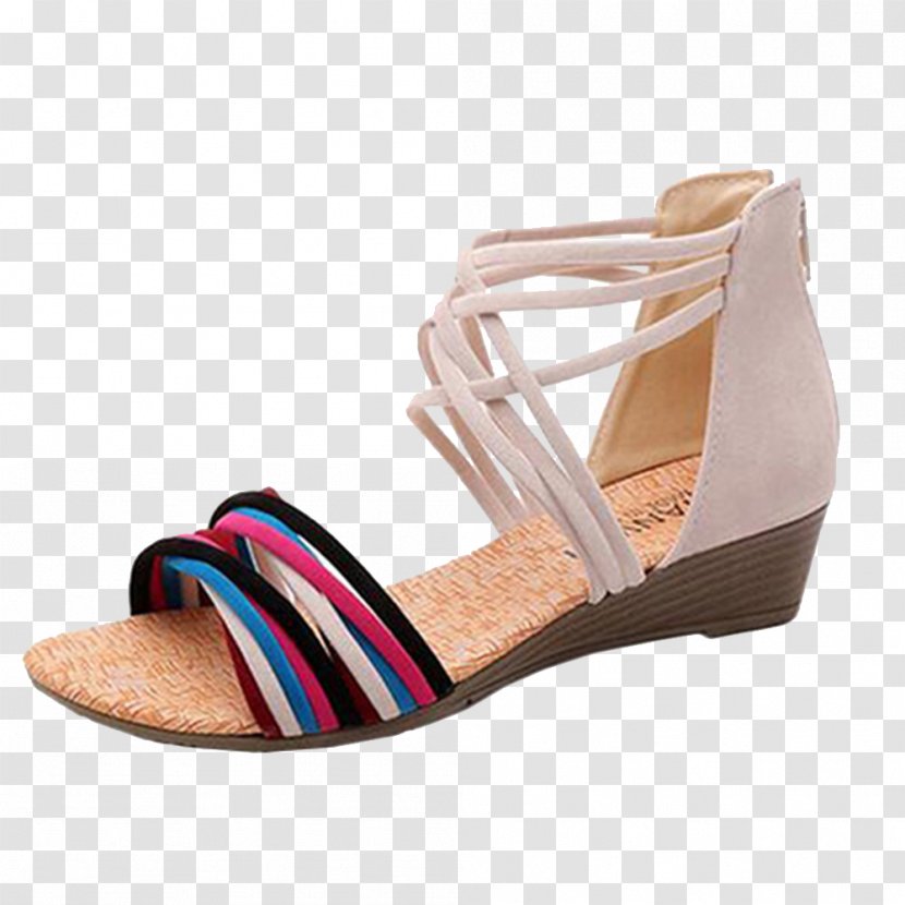 Sandal Shoe Flip-flops Wedge Absatz - Sneakers - Summer Sandals Transparent PNG
