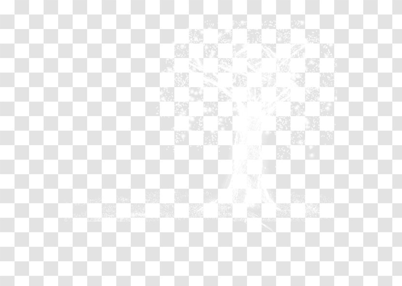 Black And White Line Angle Point - Monochrome - Silver Tree Transparent PNG