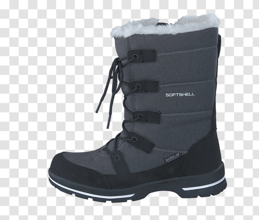 Snow Boot Shoe Weasels Walking - Black M Transparent PNG