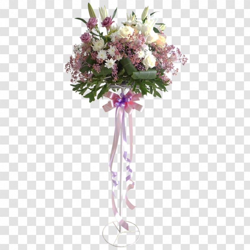 Floral Design Cut Flowers Vase Rose - Wreath Transparent PNG