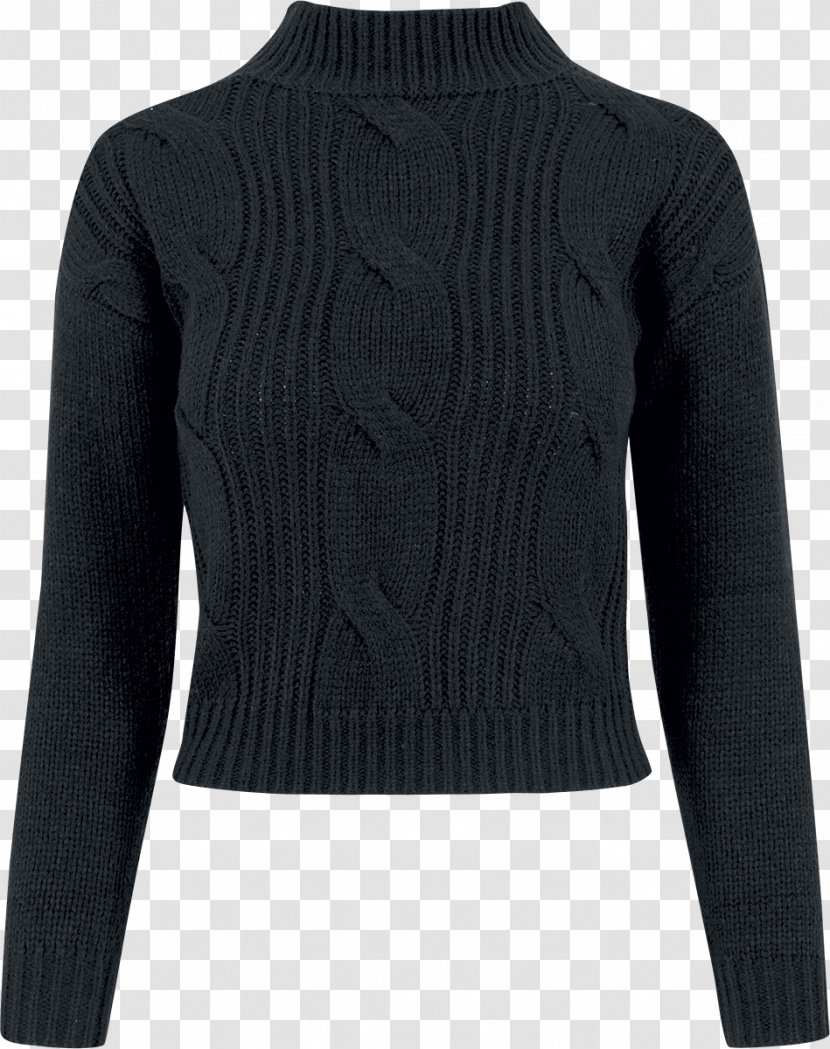 Cardigan Hoodie Polo Neck T-shirt Sweater - Woolen Transparent PNG