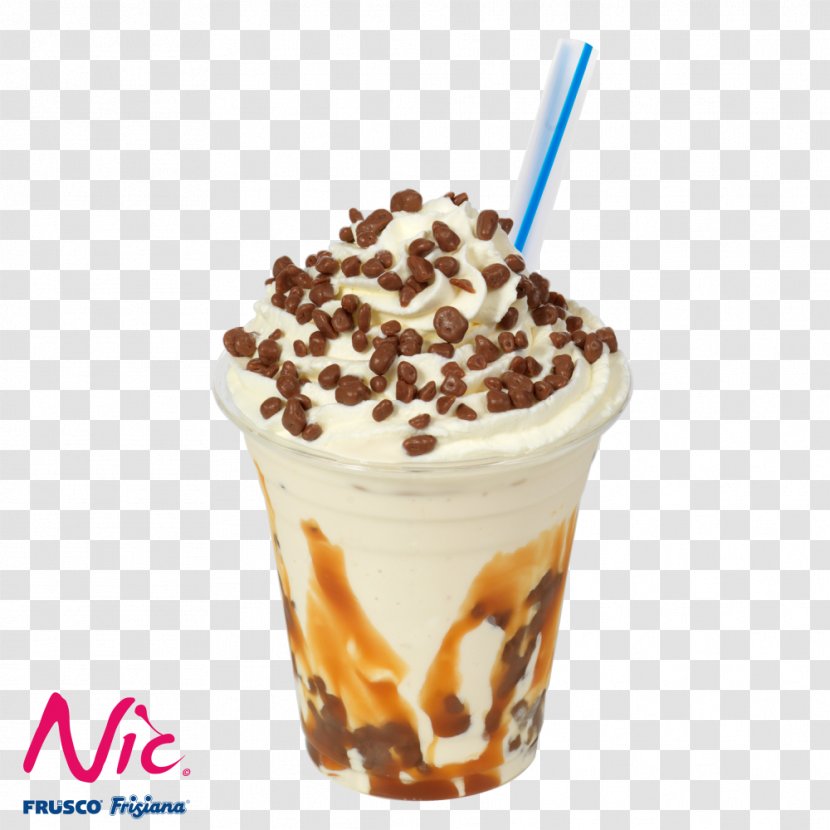Sundae Milkshake Ice Cream Smoothie - Shake Action Transparent PNG