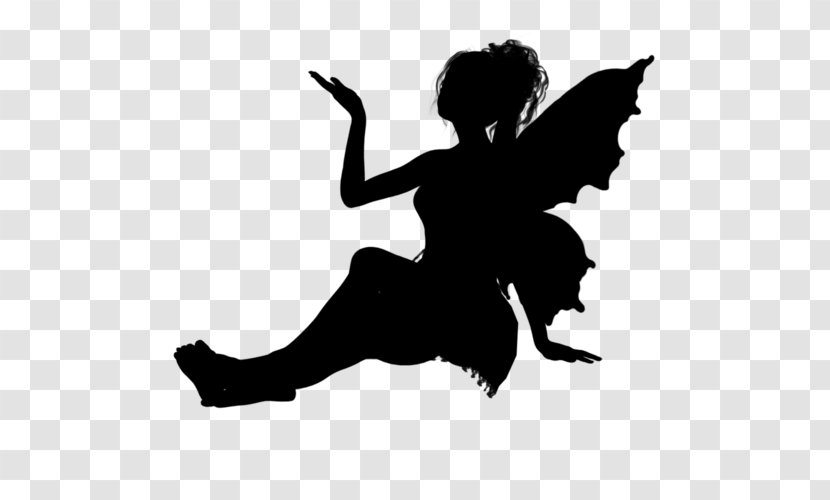 Fairy Silhouette Clip Art - Mythical Creature Transparent PNG