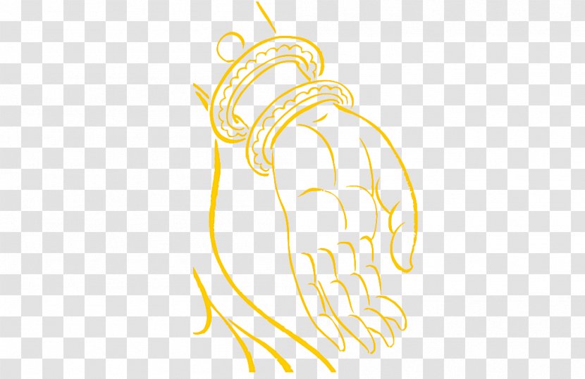Logo Illustration - Yellow - Zen Buddhism Hand Pictures Free Download Transparent PNG