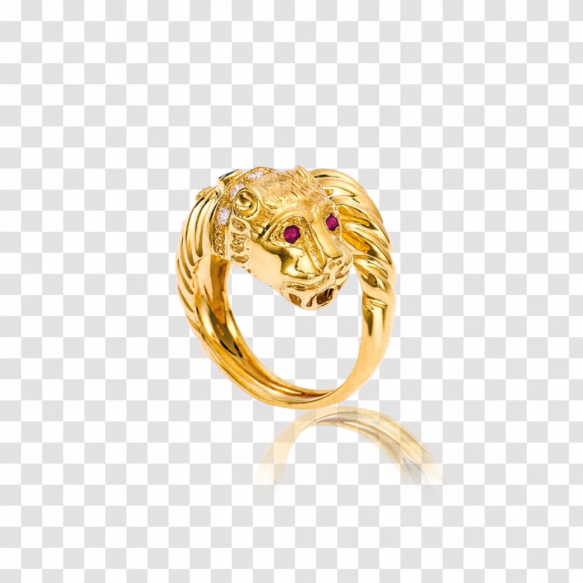 Ring Diamond Jewellery Colored Gold - Carat Transparent PNG