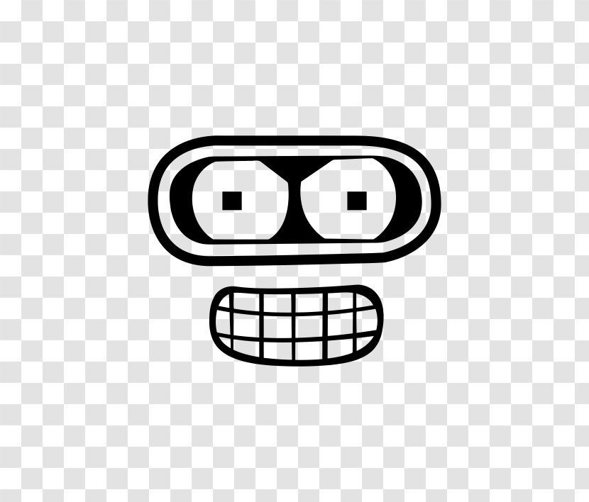 Bender Laptop Nibbler Sticker Decal - Polyvinyl Chloride Transparent PNG