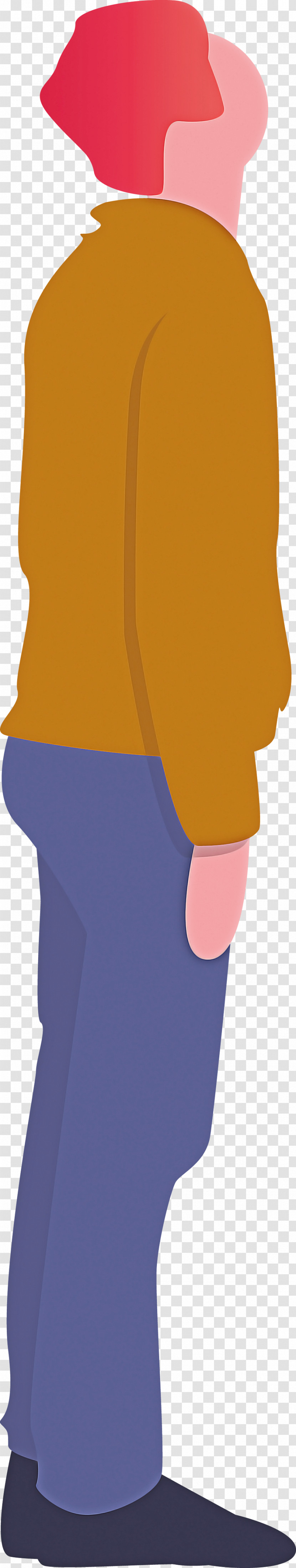 Man Looking Up Transparent PNG