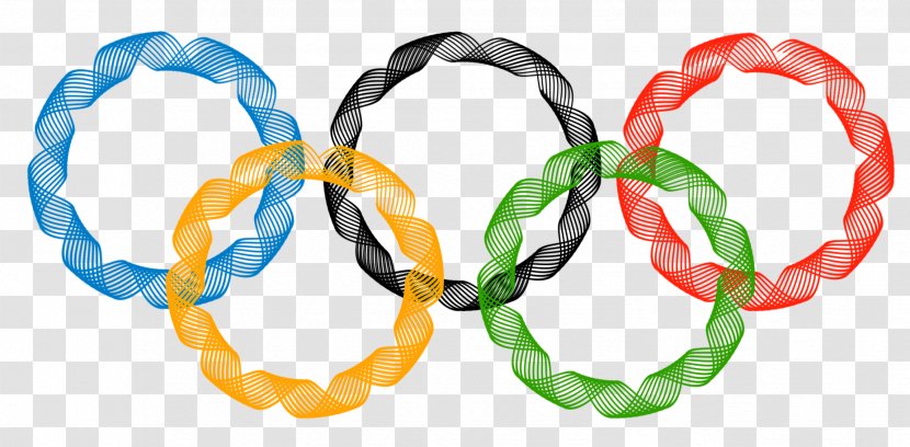 2016 Summer Olympics 2008 2012 1960 2004 - Body Jewelry - The Olympic Rings Transparent PNG