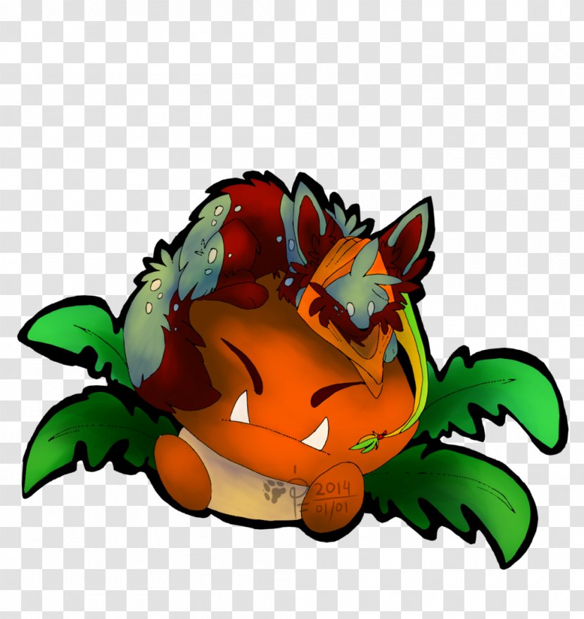 Canidae Cat Horse Clip Art - Leaf - Fox Sleeping Transparent PNG