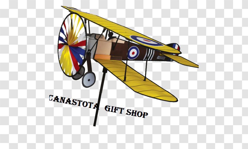 Biplane Airplane Sopwith Camel Aircraft Aviation Company - Mode Of Transport Transparent PNG