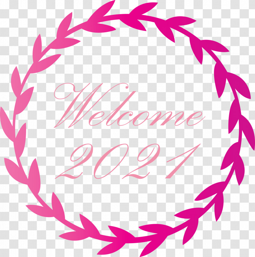 New Year 2021 Welcome Transparent PNG